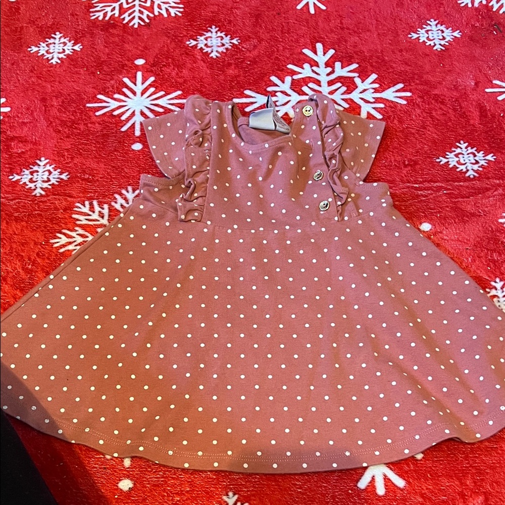 Tahari Kids Pink Polka Dot Top